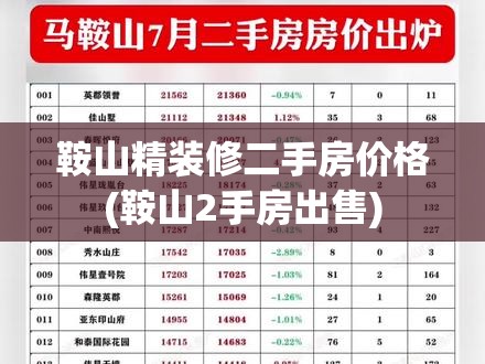 鞍山精装修二手房价格(鞍山2手房出售) 鞍山精装修二手房价格(鞍山2手房出售)