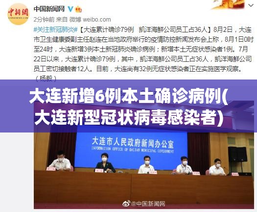 大连新增6例本土确诊病例(大连新型冠状病毒感染者) 大连新增6例本土确诊病例(大连新型冠状病毒感染者)