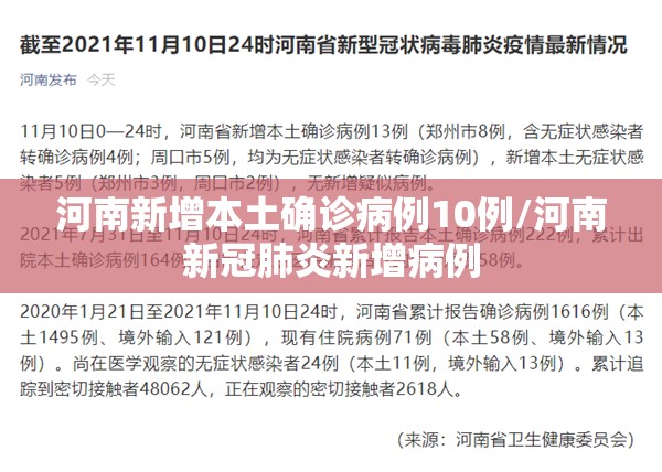 河南新增本土确诊病例10例/河南新冠肺炎新增病例