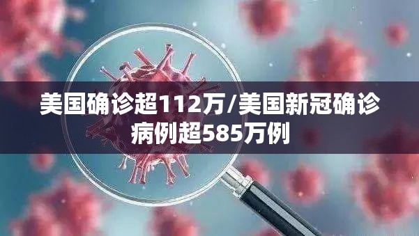 美国确诊超112万/美国新冠确诊病例超585万例 美国确诊超112万/美国新冠确诊病例超585万例