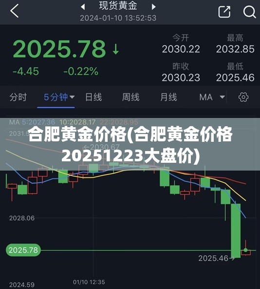 合肥黄金价格(合肥黄金价格20251223大盘价)