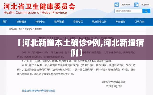 【河北新增本土确诊9例,河北新增病例】 【河北新增本土确诊9例,河北新增病例】
