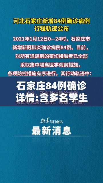 石家庄84例确诊详情:含多名学生/石家庄一起