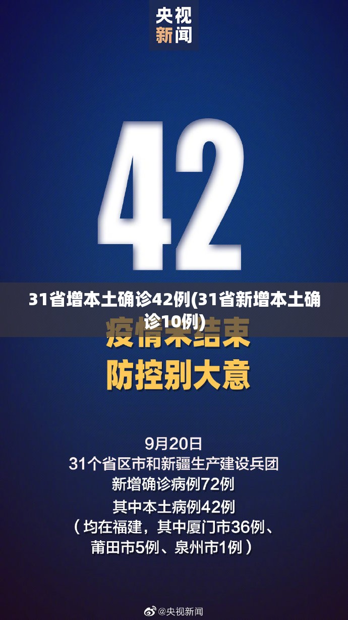 31省增本土确诊42例(31省新增本土确诊10例) 31省增本土确诊42例(31省新增本土确诊10例)