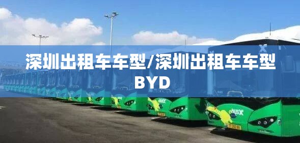 深圳出租车车型/深圳出租车车型 BYD