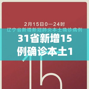 31省新增15例确诊本土1例在辽宁(辽宁本土新增病例)