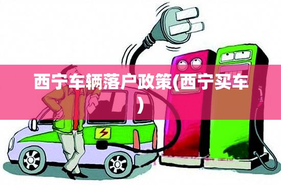 西宁车辆落户政策(西宁买车)