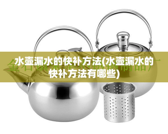 水壶漏水的快补方法(水壶漏水的快补方法有哪些) 水壶漏水的快补方法(水壶漏水的快补方法有哪些)