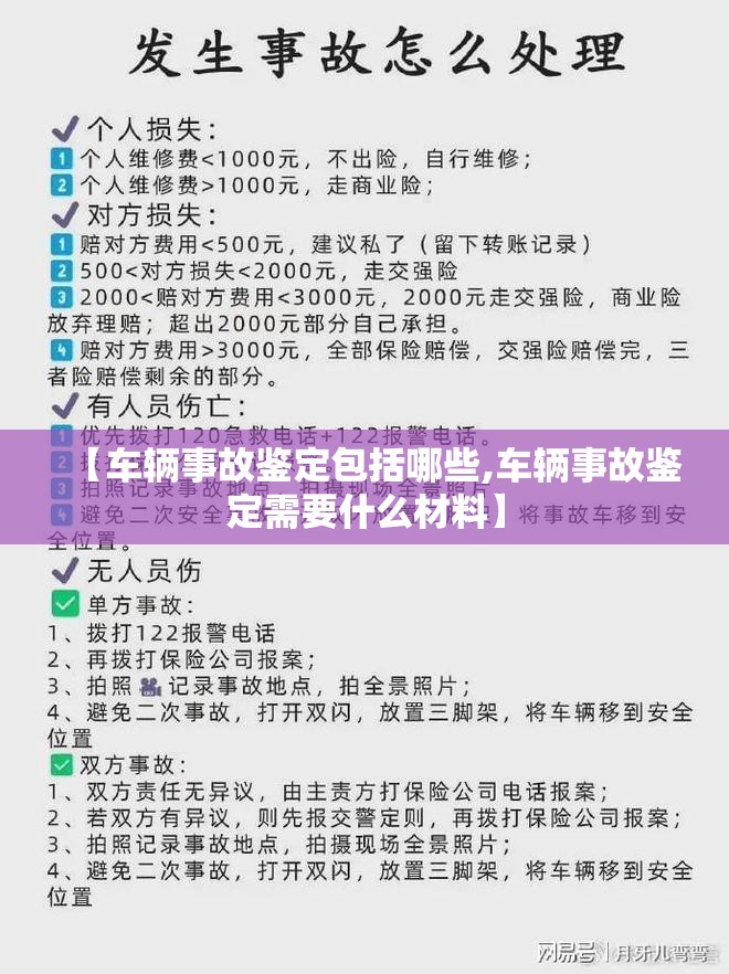【车辆事故鉴定包括哪些,车辆事故鉴定需要什么材料】