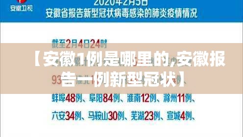 【安徽1例是哪里的,安徽报告一例新型冠状】 【安徽1例是哪里的,安徽报告一例新型冠状】