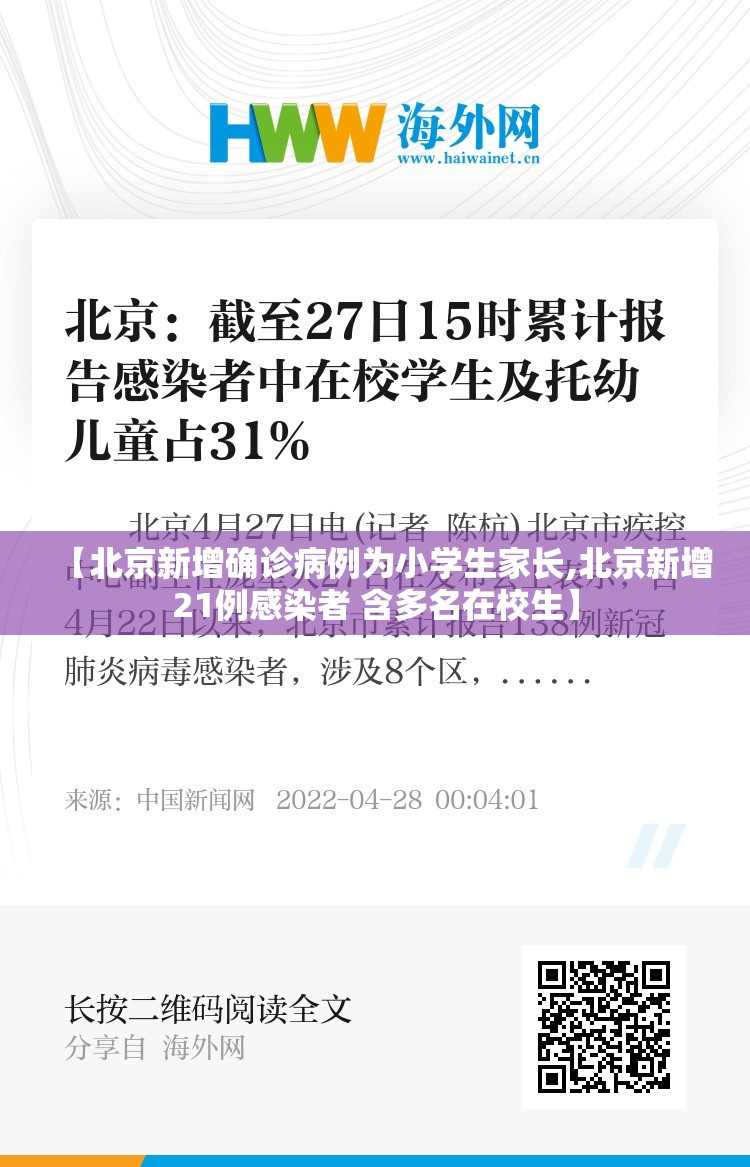 【北京新增确诊病例为小学生家长,北京新增21例感染者 含多名在校生】