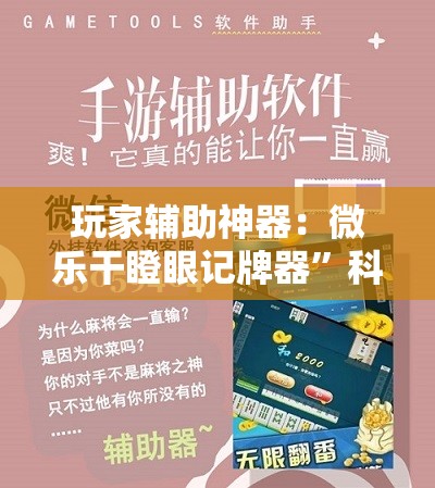 玩家辅助神器：微乐干瞪眼记牌器	”科技辅助神器手机版