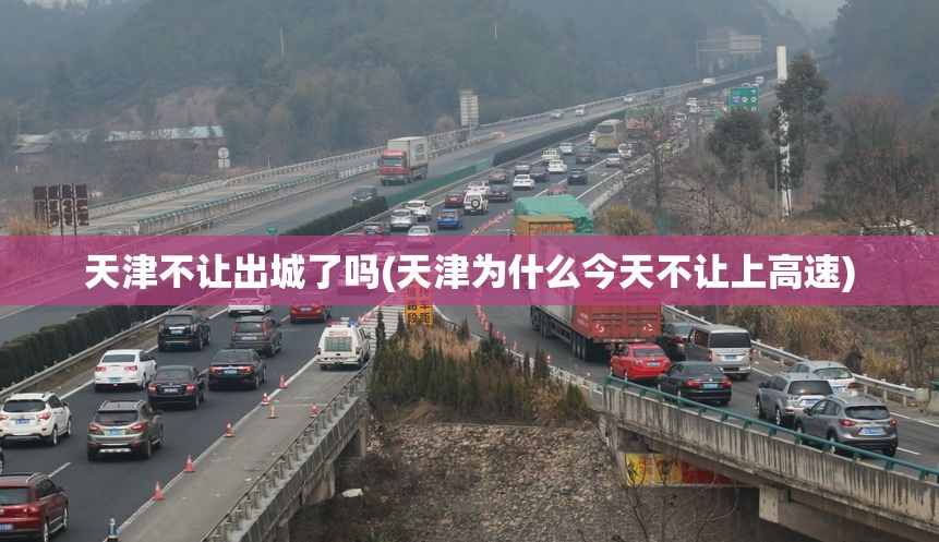 天津不让出城了吗(天津为什么今天不让上高速) 天津不让出城了吗(天津为什么今天不让上高速)