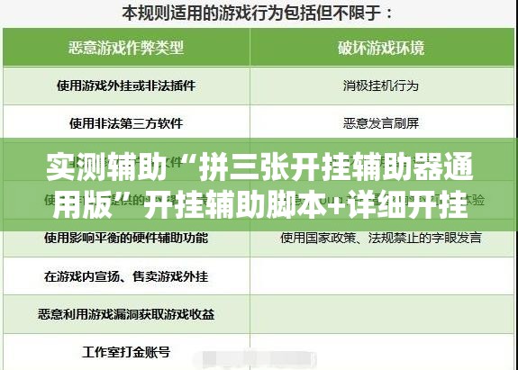 实测辅助“拼三张开挂辅助器通用版”开挂辅助脚本+详细开挂安装教程