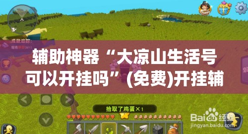 辅助神器“大凉山生活号可以开挂吗”(免费)开挂辅助教学(最新辅助开挂教程)
