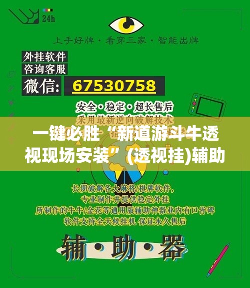 一键必胜“新道游斗牛透视现场安装”(透视挂)辅助下载教程