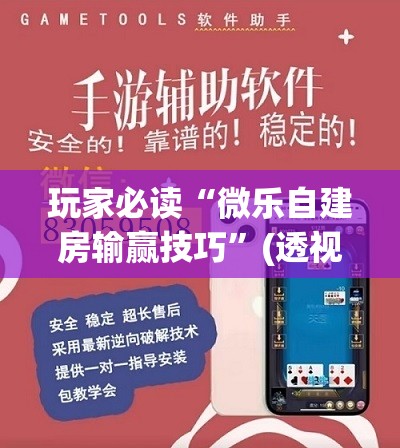 玩家必读“微乐自建房输赢技巧”(透视挂)辅助下载教程
