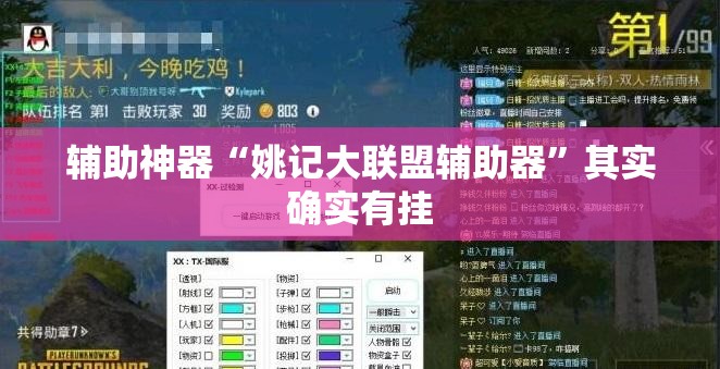辅助神器“姚记大联盟辅助器”其实确实有挂