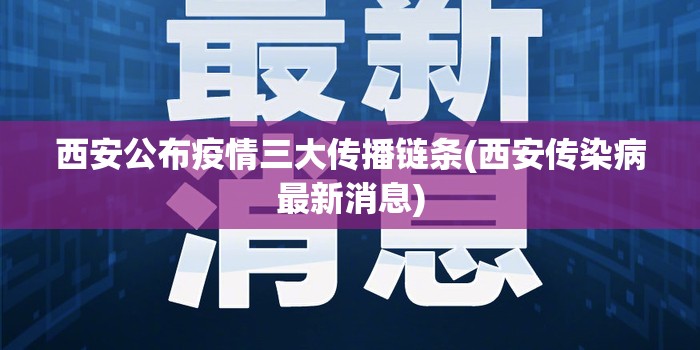 西安公布疫情三大传播链条(西安传染病最新消息) 西安公布疫情三大传播链条(西安传染病最新消息)