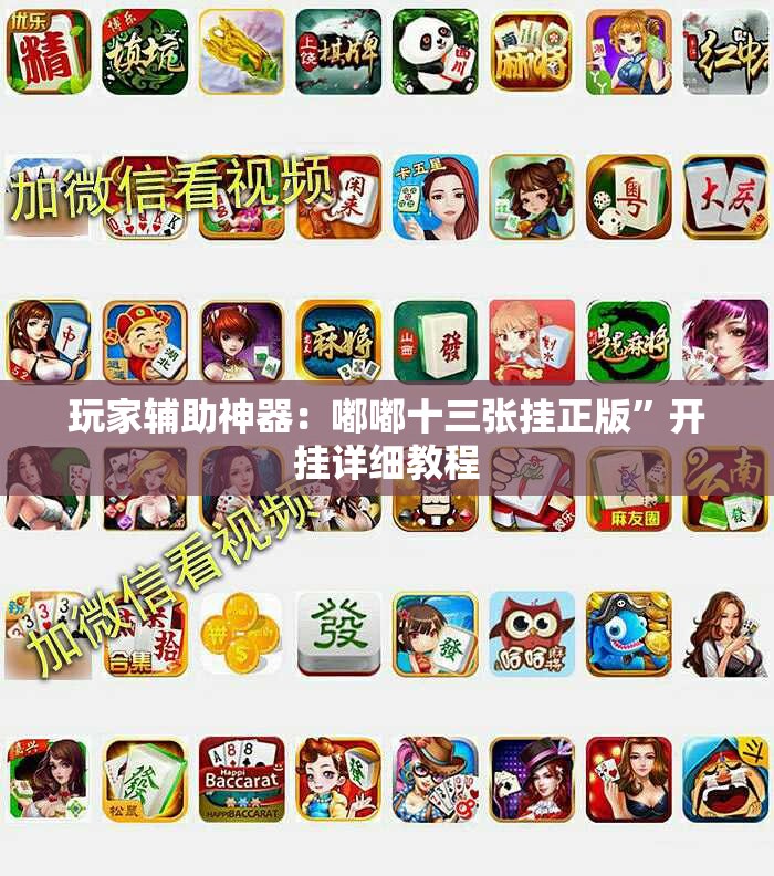 玩家辅助神器：嘟嘟十三张挂正版	”开挂详细教程