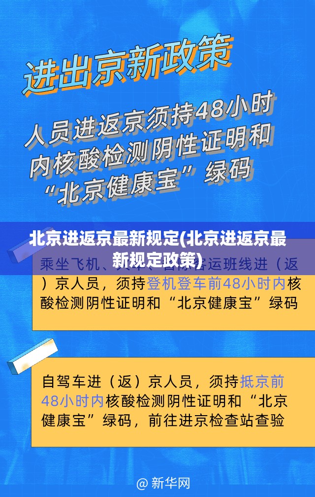 北京进返京最新规定(北京进返京最新规定政策) 北京进返京最新规定(北京进返京最新规定政策)
