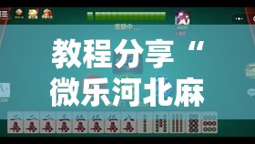 教程分享“微乐河北麻将小程序怎样免费开挂”开挂详细教程
