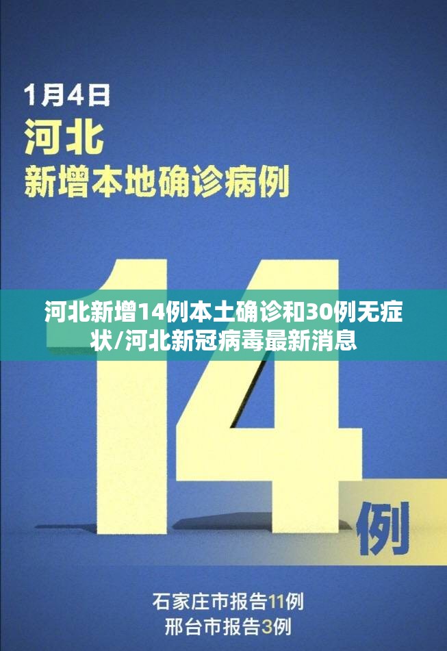 河北新增14例本土确诊和30例无症状/河北新冠病毒最新消息 河北新增14例本土确诊和30例无症状/河北新冠病毒最新消息