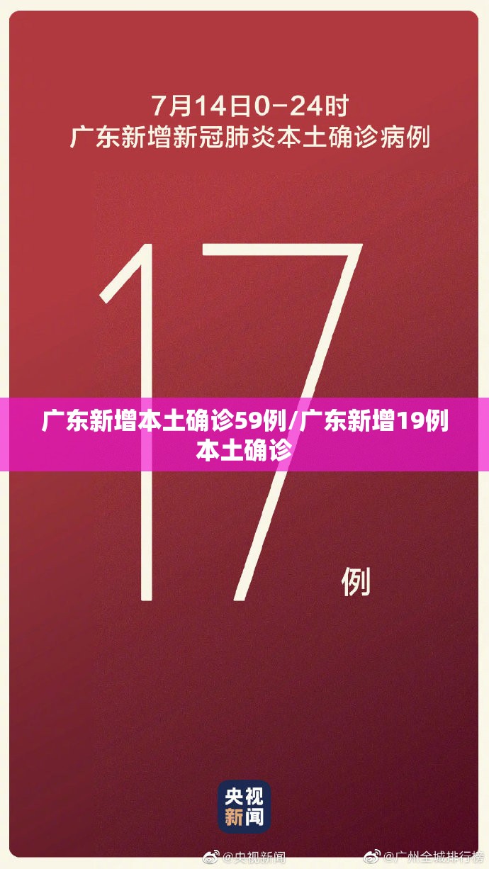 广东新增本土确诊59例/广东新增19例本土确诊 广东新增本土确诊59例/广东新增19例本土确诊