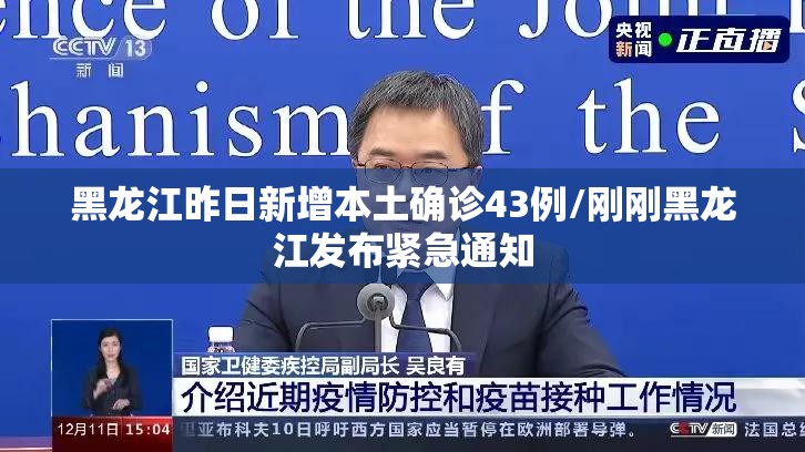 黑龙江昨日新增本土确诊43例/刚刚黑龙江发布紧急通知