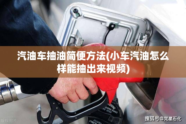 汽油车抽油简便方法(小车汽油怎么样能抽出来视频)