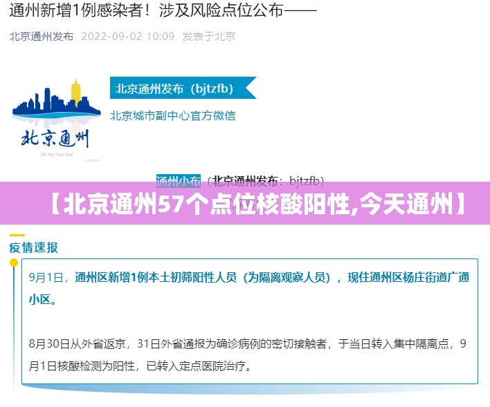 【北京通州57个点位核酸阳性,今天通州】 【北京通州57个点位核酸阳性,今天通州】