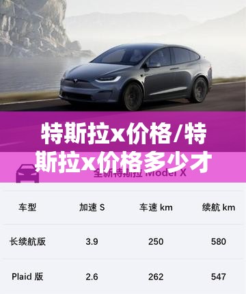 特斯拉x价格/特斯拉x价格多少才能卖的好 特斯拉x价格/特斯拉x价格多少才能卖的好