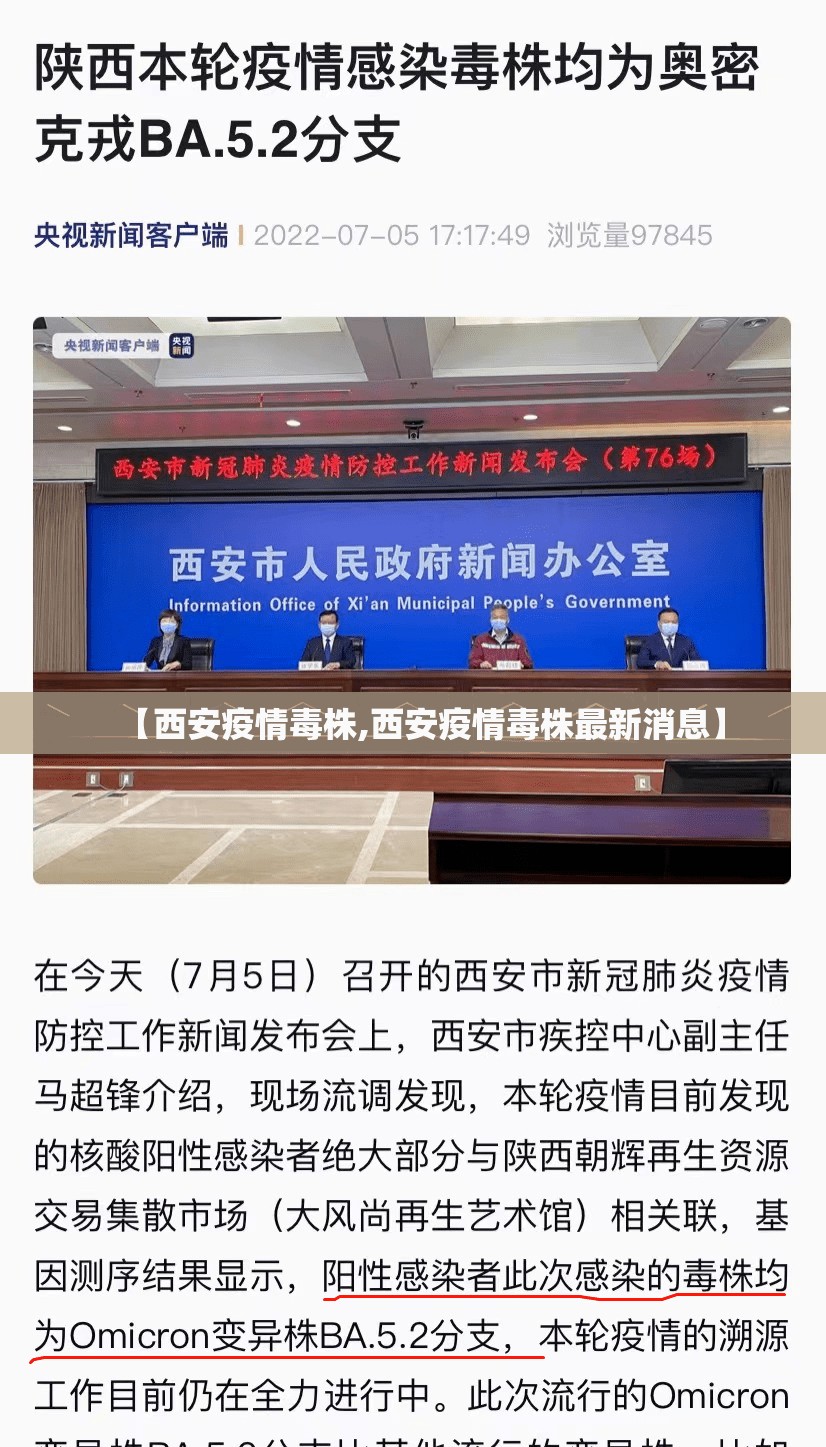 【西安疫情毒株,西安疫情毒株最新消息】 【西安疫情毒株,西安疫情毒株最新消息】