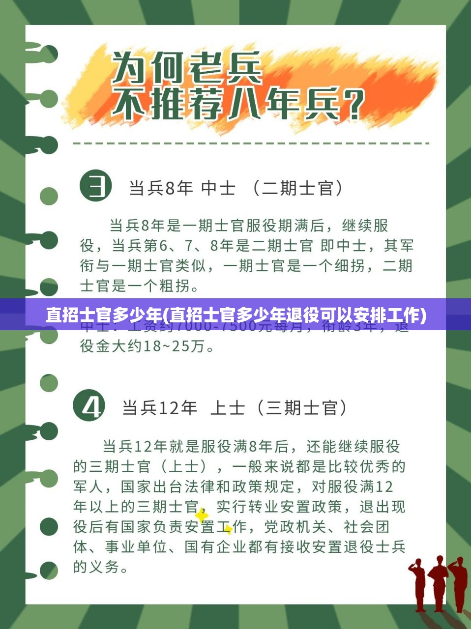 直招士官多少年(直招士官多少年退役可以安排工作)