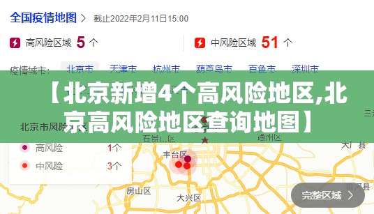 【北京新增4个高风险地区,北京高风险地区查询地图】 【北京新增4个高风险地区,北京高风险地区查询地图】