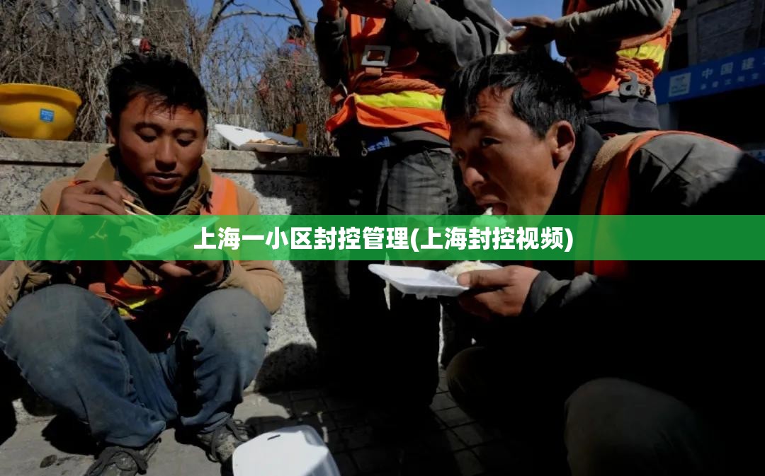 上海一小区封控管理(上海封控视频)