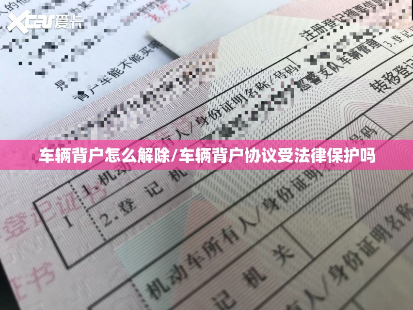 车辆背户怎么解除/车辆背户协议受法律保护吗