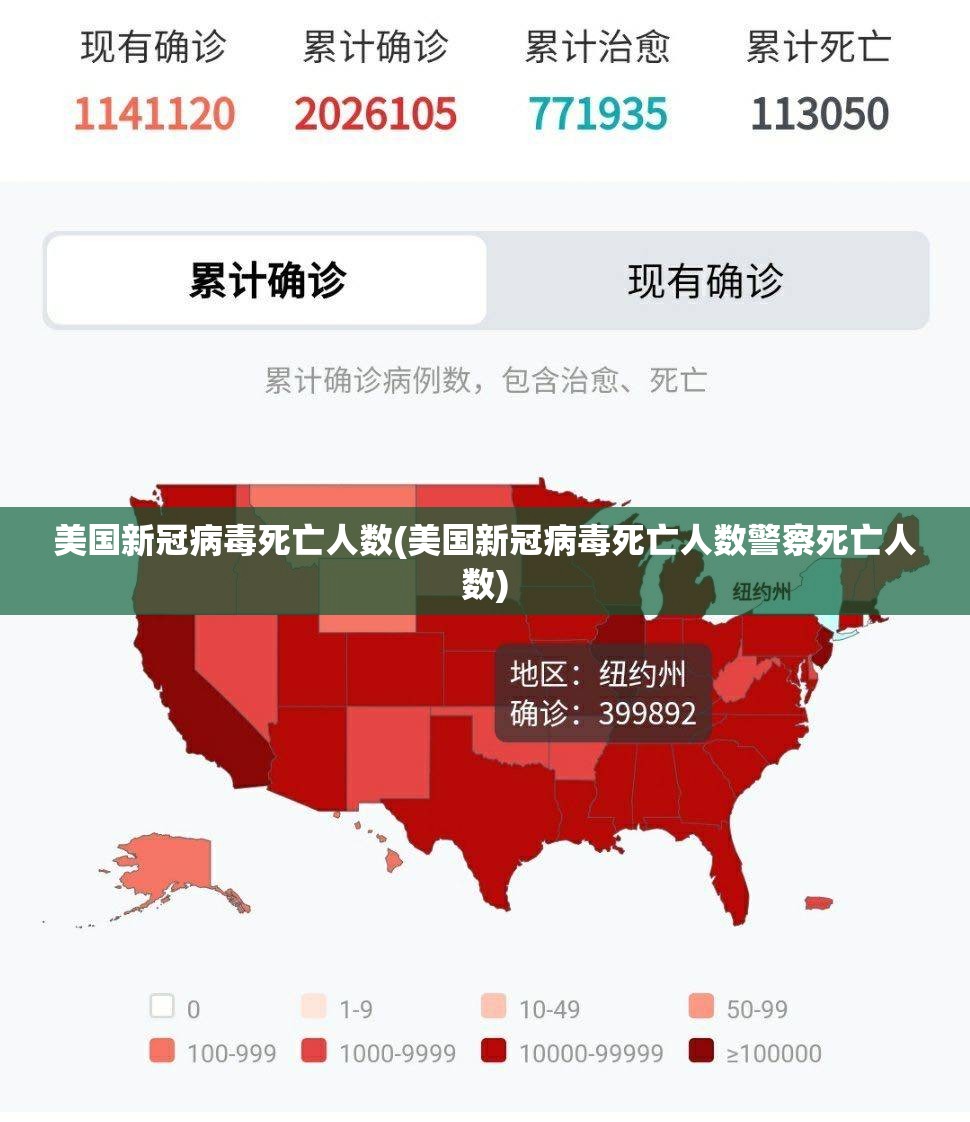 美国新冠病毒死亡人数(美国新冠病毒死亡人数警察死亡人数)