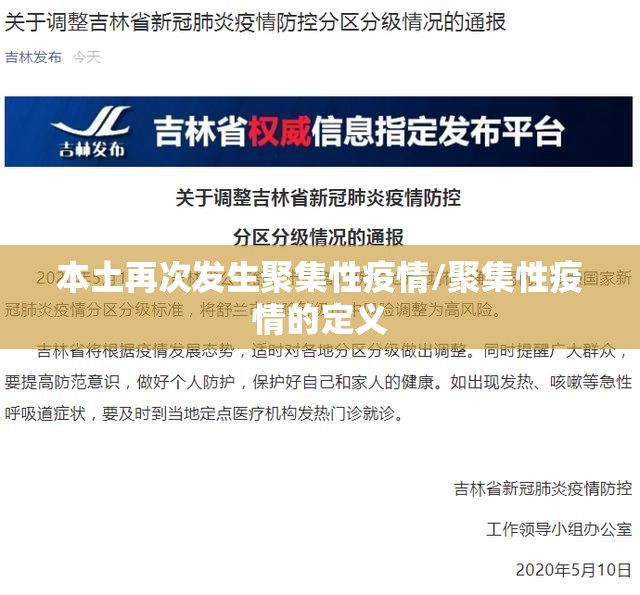 本土再次发生聚集性疫情/聚集性疫情的定义
