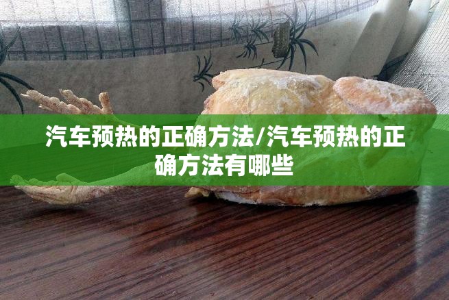汽车预热的正确方法/汽车预热的正确方法有哪些 汽车预热的正确方法/汽车预热的正确方法有哪些
