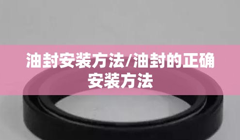 油封安装方法/油封的正确安装方法