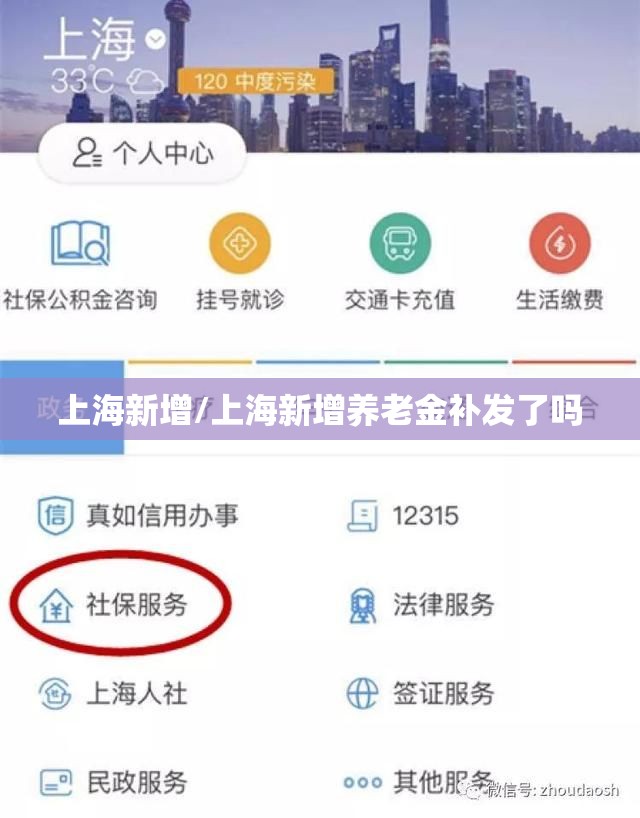 上海新增/上海新增养老金补发了吗