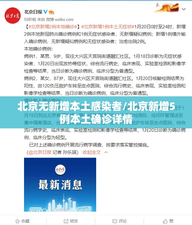 北京无新增本土感染者/北京新增5例本土确诊详情 北京无新增本土感染者/北京新增5例本土确诊详情