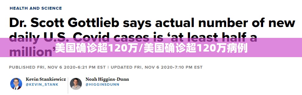 美国确诊超120万/美国确诊超120万病例