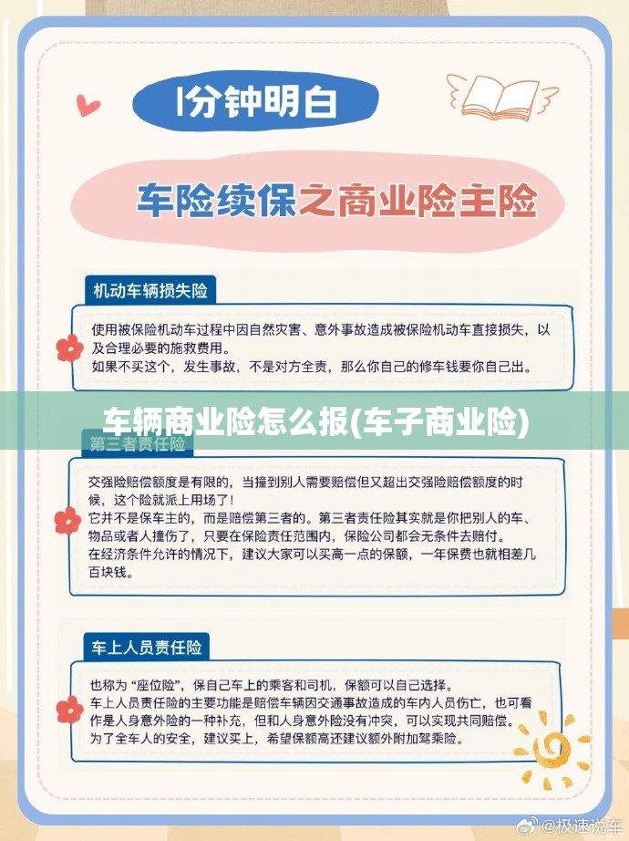 车辆商业险怎么报(车子商业险)