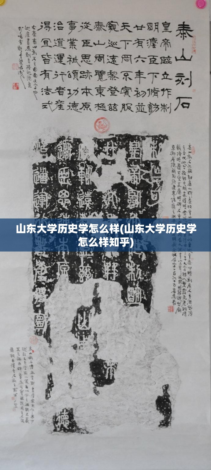 山东大学历史学怎么样(山东大学历史学怎么样知乎) 山东大学历史学怎么样(山东大学历史学怎么样知乎)