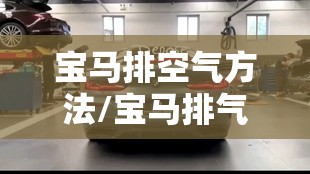 宝马排空气方法/宝马排气阀门怎么常开