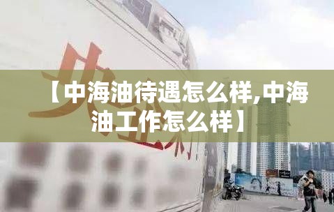 【中海油待遇怎么样,中海油工作怎么样】