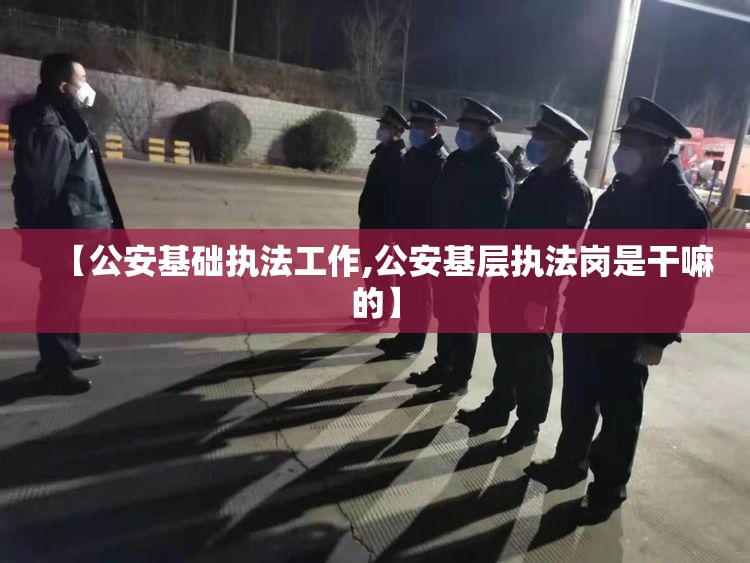【公安基础执法工作,公安基层执法岗是干嘛的】