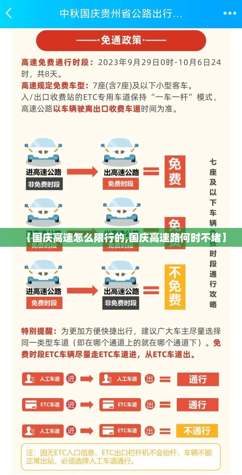 【国庆高速怎么限行的,国庆高速路何时不堵】 【国庆高速怎么限行的,国庆高速路何时不堵】